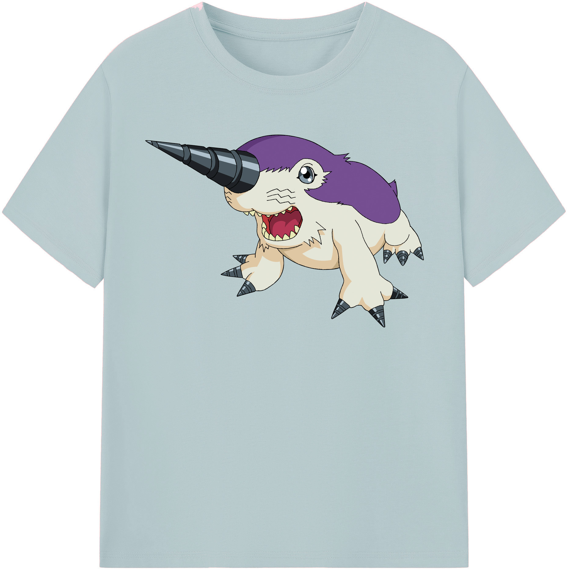 （画像用） Digimon デジタルモンスター/デジモン 綿100％半袖Tシャツ（フロントプリント）